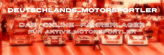 Deutschlands Motorsportler - das online Fahrerlager für aktive Motorsportler